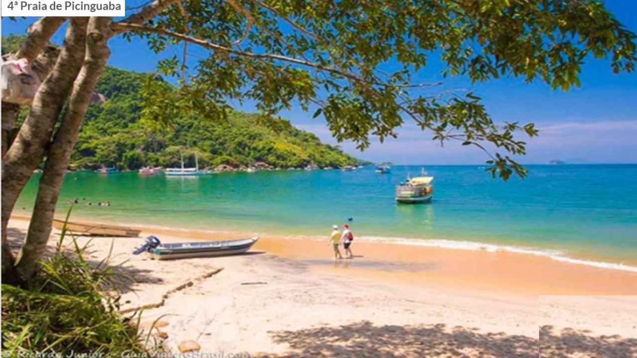 Apartamento Ubatuba - Praia Grande - 80M Da Praia - Ate 8 Pessoas - Praia Grande Ubatuba - 2 Quartos Exteriör bild